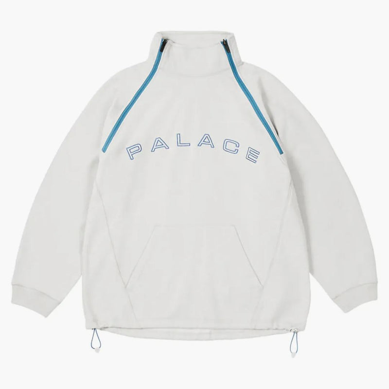 Palace Double Zip Funnel Concray Gray