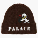 Palace Duck Bomb Beanie Brown
