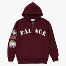 Palace Duck Bomb Hood Burgundy