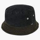 Palace Duck Denim Bucket tiene negro
