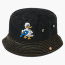 Palace Duck Denim Bucket tiene negro