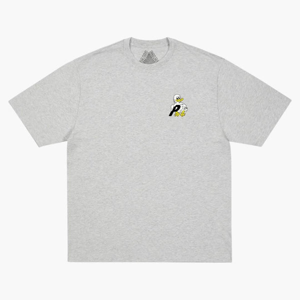 Palace Duck Off T-shirt Grey Marl