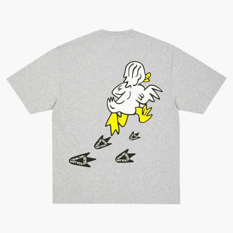 Palace Duck Off T-shirt Grey Marl