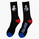 Palace Duck Out Sock Black