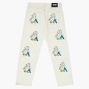 Palace Ducks Baggies Jean White