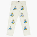 Palace Ducks Baggies Jean White