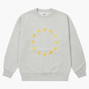 Palace EU-Don Crew Gray Marl