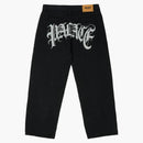 Palace El Script P90 Baggy Jean Black