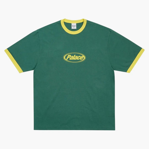 Palace Elipse Ringer T-shirt Racey Green