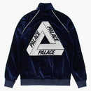 Palace Elton John Velor Track Top Navy