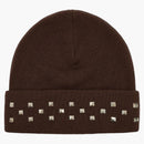 Palace Emotional Studded Beanie Brown
