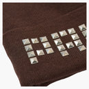 Palace Emotional Studded Beanie Brown