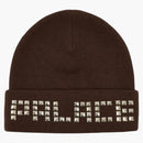 Palace Emotional Studded Beanie Brown