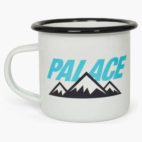 Palácový smalt hrnek bílý
