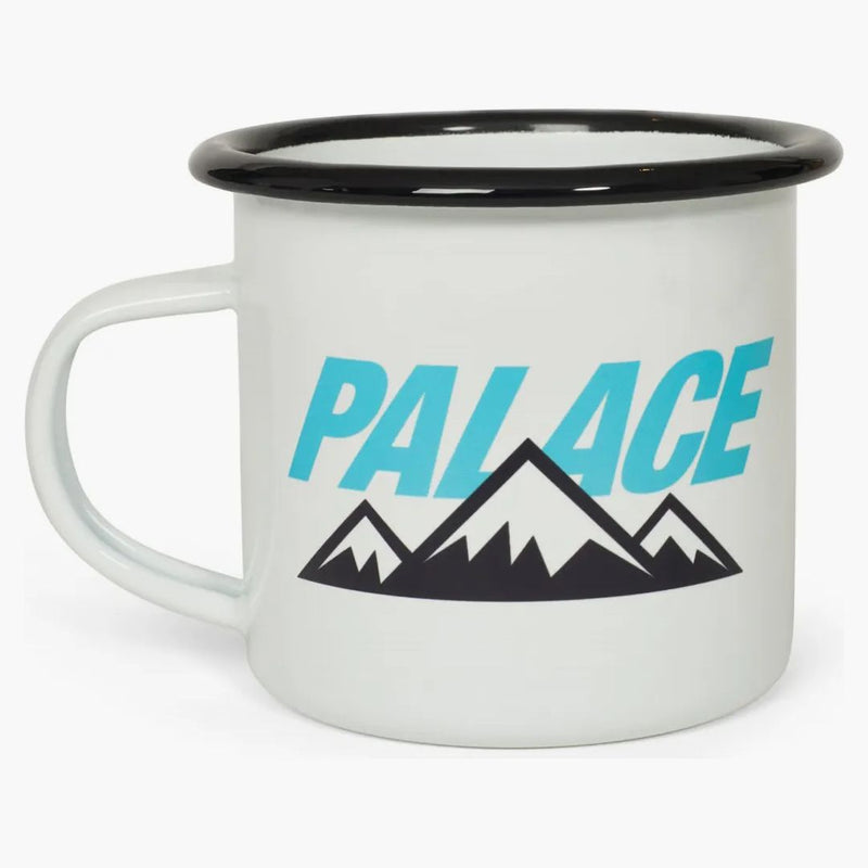 Palácový smalt hrnek bílý
