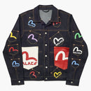 Palace Evisu Multi Pocket Jacket Indigo