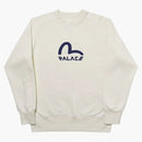 Palace Evisu Reversible Crew Ecru