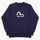 Palace Evisu Reversible Crew Navy