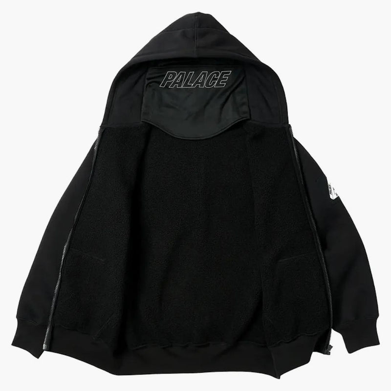 Palace Facemask Shearling Thermal Hood Black
