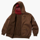 Cappuccio termico di palazzo Shearling Brown