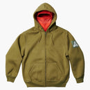 Palace Facemask Shearling Thermal Hood Olive