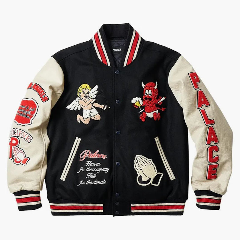 Palace Falls Angels Varsity Jacket Navy