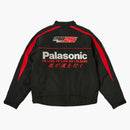 Palazzo giacca più veloce nera/rossa