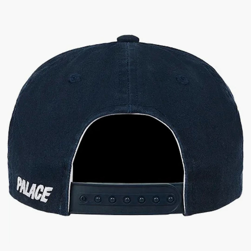Palác Faux Leather Bunning Man Snapback Navy