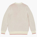 Palác prst nahoru pletený bílý