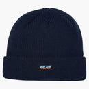 Palace flag label beanie navy