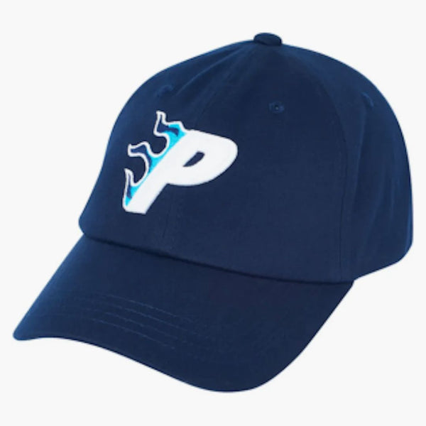 Palace Flaming P 6 Panel Navy