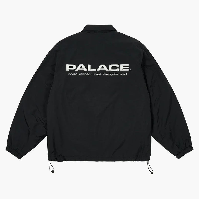 Palác Fleece lemovaná trenérská bunda černá