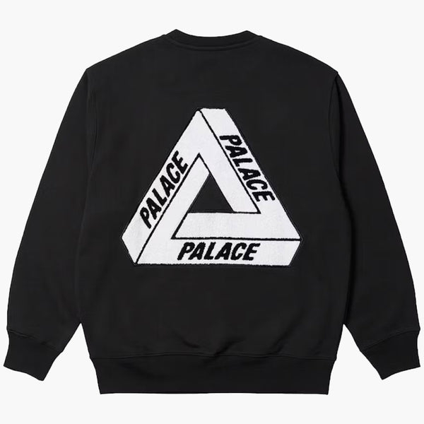 Palace Fleece Tri Ferg Crewneck Black Rückseite