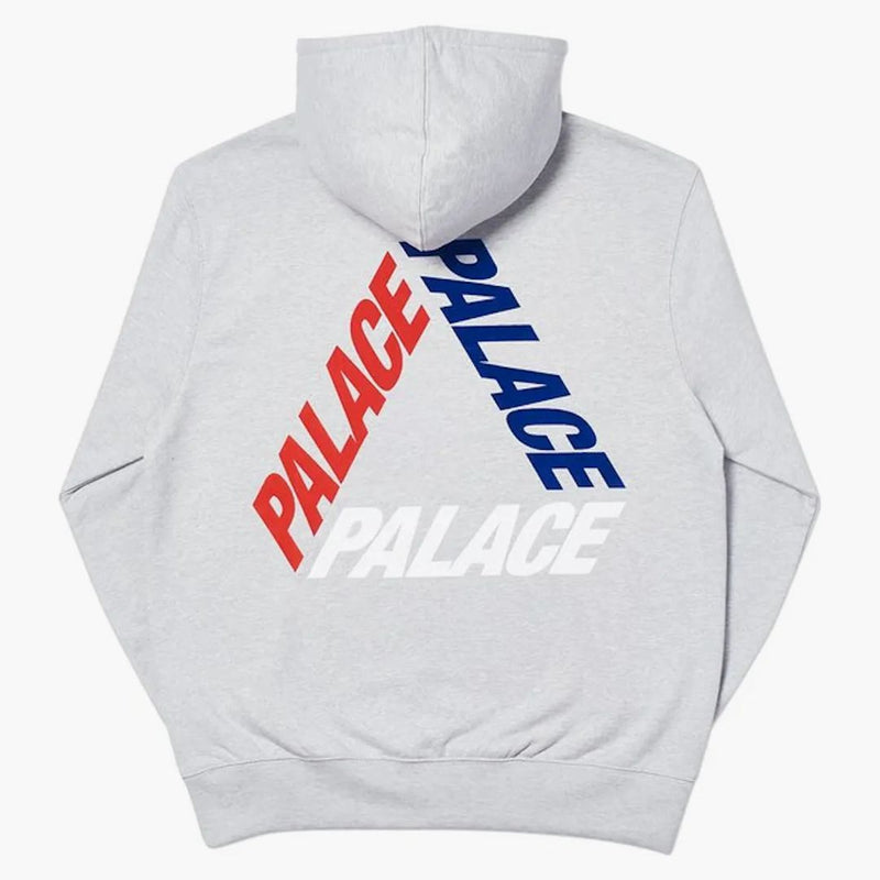 Palace Flocka P3 Hood Grey Marl