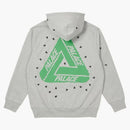 Palace Fly Hood Gray Marl