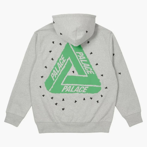 Palace Fly Hood Grey Marl