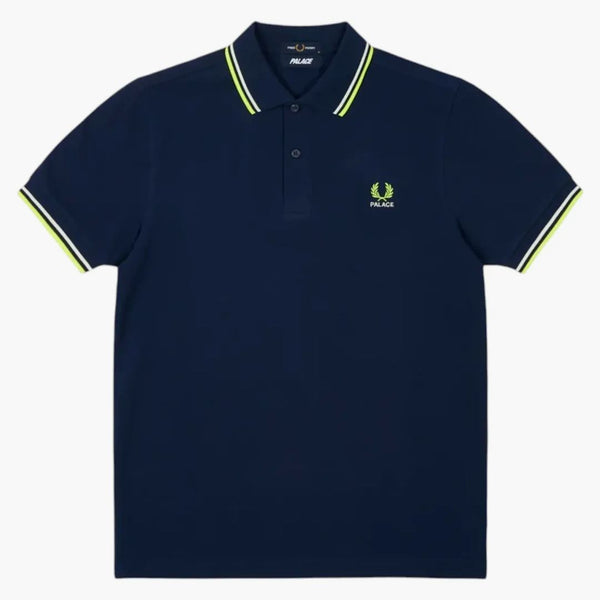 Palace Fred Perry Shirt Peacoat