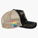 Palace Freedom Distressed Trucker Black