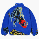 Palace Frogger Reversible Fleece Jacket Blue