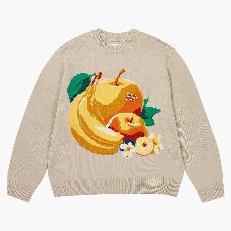Palace Fruit Life Knit Soft White