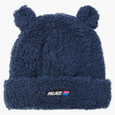 Palace Fuzzy Ear Beanie Navy