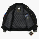 Palace Gore-tex che va in più varsity giacca nera