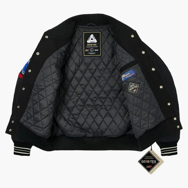 Palace Gore-Tex Going Ytterligare varsity jacka svart
