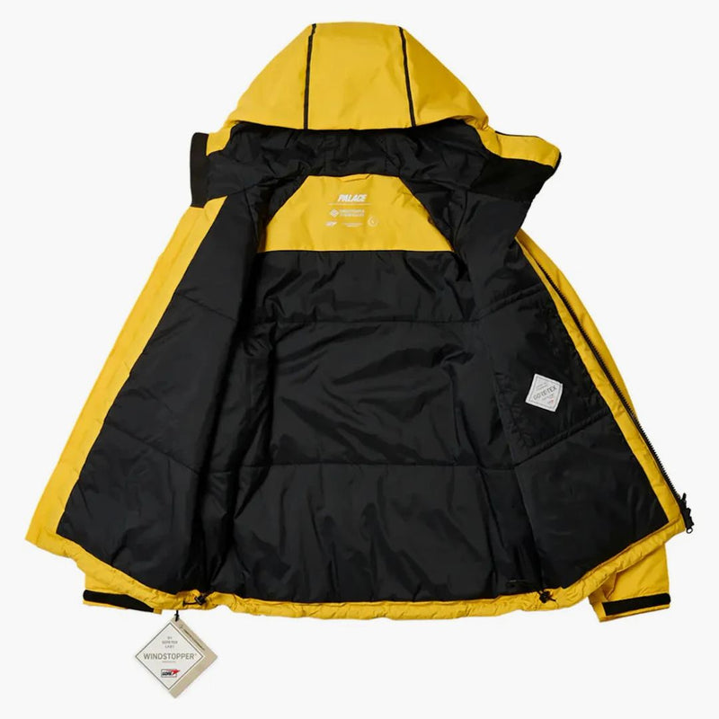 Palác Gore-Tex Windstopper Mask bunda žlutá