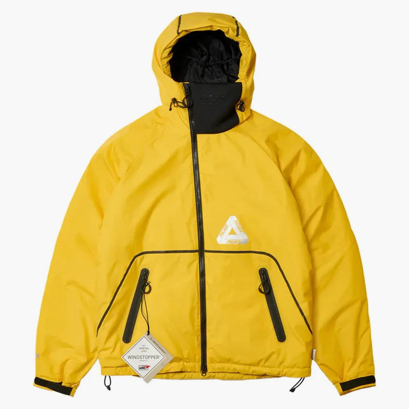 Palác Gore-Tex Windstopper Mask bunda žlutá