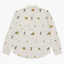 Palace Garfield Boojie Shirt Beige/white