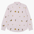 Palace Garfield Boojie Shirt Pink/white