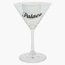 Palace Garfield Martini Glass Clear/Blue