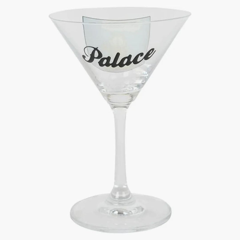Palace Garfield Martini Glass Clear/Blue