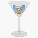 Palace Garfield Martini Glass Clear/Blue
